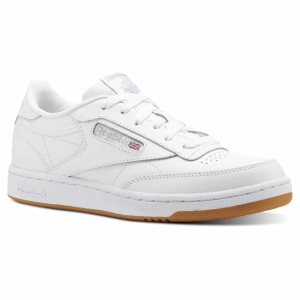 Adidasy Dziecięce Reebok Club C - Primary School Białe PL 25YCTEG